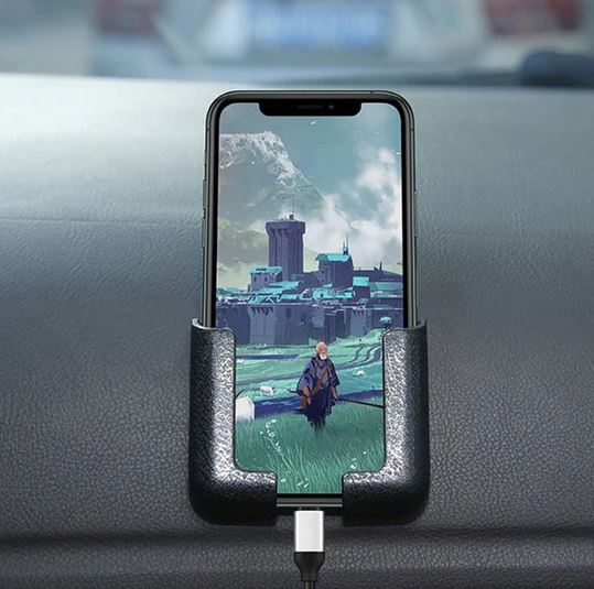 Self Adhesive Dashboard Mount Car Phone Holder - thedealzninja