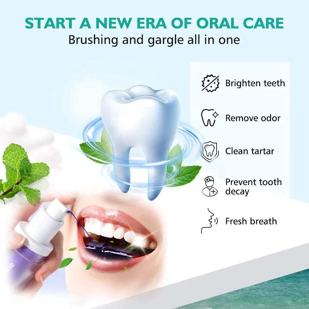Oveallgo™ Pure Herbal Teeth Whitening Mousse - thedealzninja