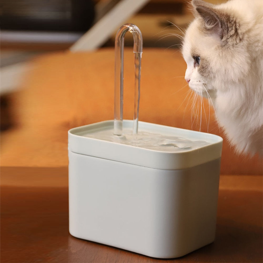 Cat Water Fountain Drinking Bowl - thedealzninja