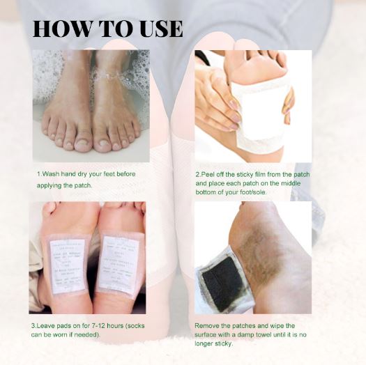 PureCleanse™ Cleansing Detox Foot Pads - thedealzninja