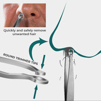 Thumbnail for Universal Nose Hair Trimming Tweezers - thedealzninja