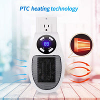 Thumbnail for Portable Electric Plug In Wall Heater - thedealzninja