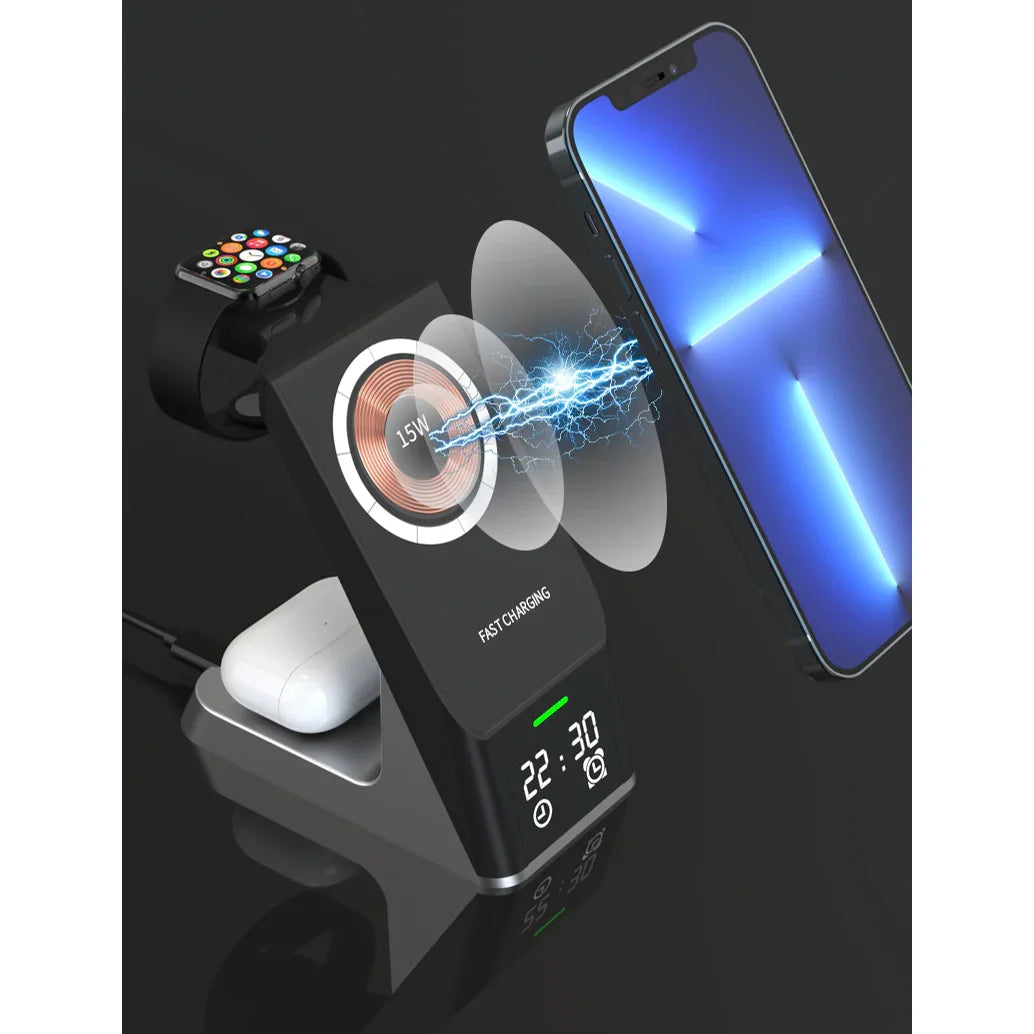Six In One Multi-Function Mobile Phone Wireless Charging - thedealzninja