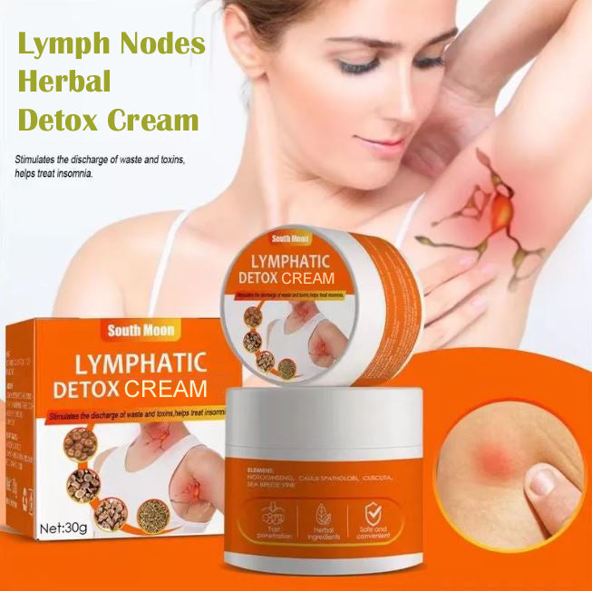 Lymph Nodes Herbal Detox Cream - thedealzninja
