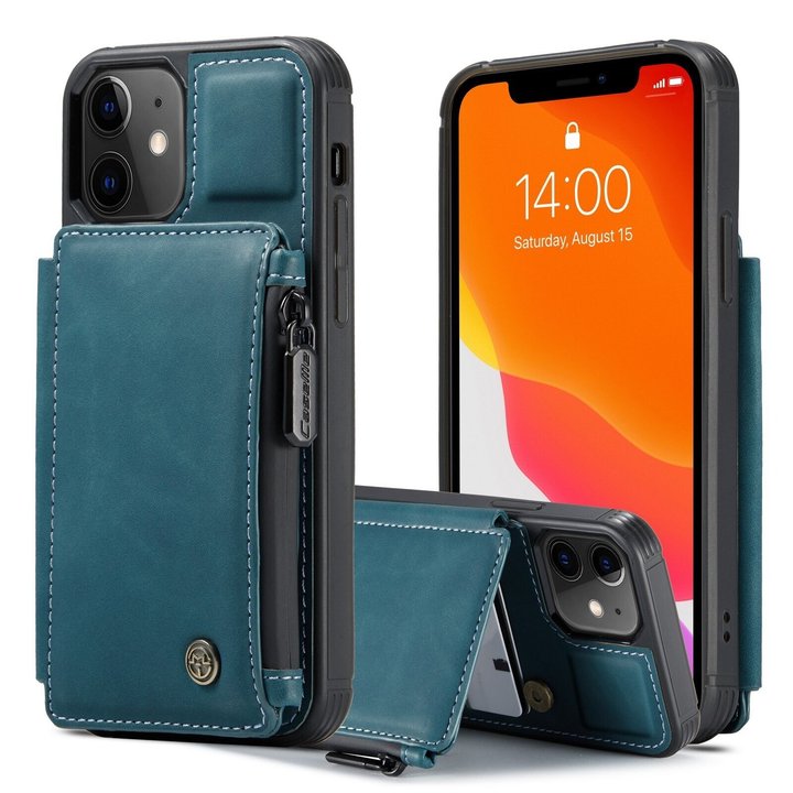CaseMe Genuine Leather Phone Wallet Case - thedealzninja