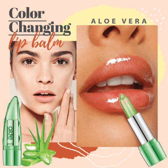 Color Changing Aloe Vera Lip Balm - thedealzninja