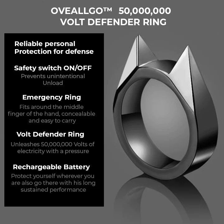 Oveallgo™ ProX 50,000,000 Volt Defender Ring - thedealzninja