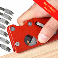 Thumbnail for Beautiful Edge™ Woodworking Tool with 7 Corner Styles and Backer - thedealzninja
