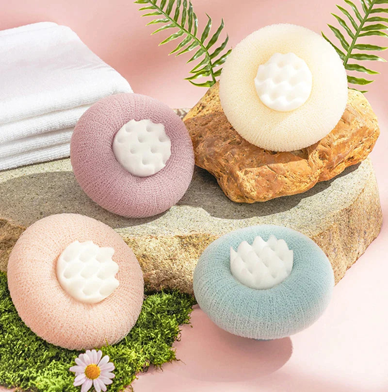 Super Soft Floral Bath Sponge - thedealzninja