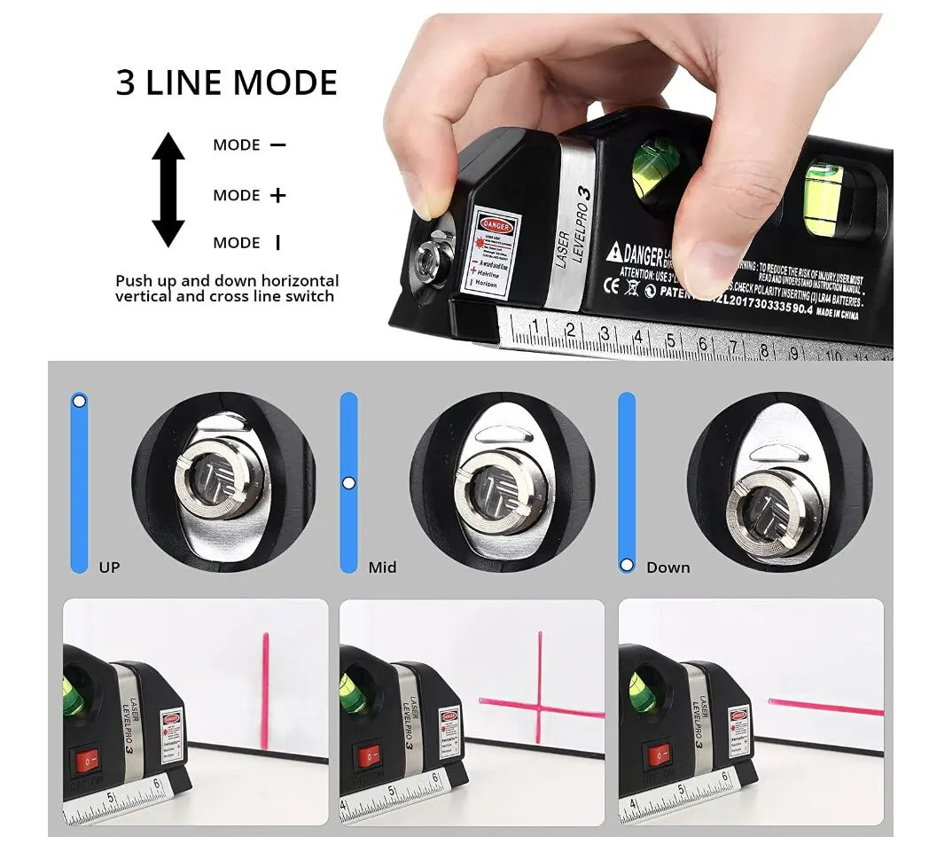 4 in 1 Multifunction Laser Measuring Device - thedealzninja