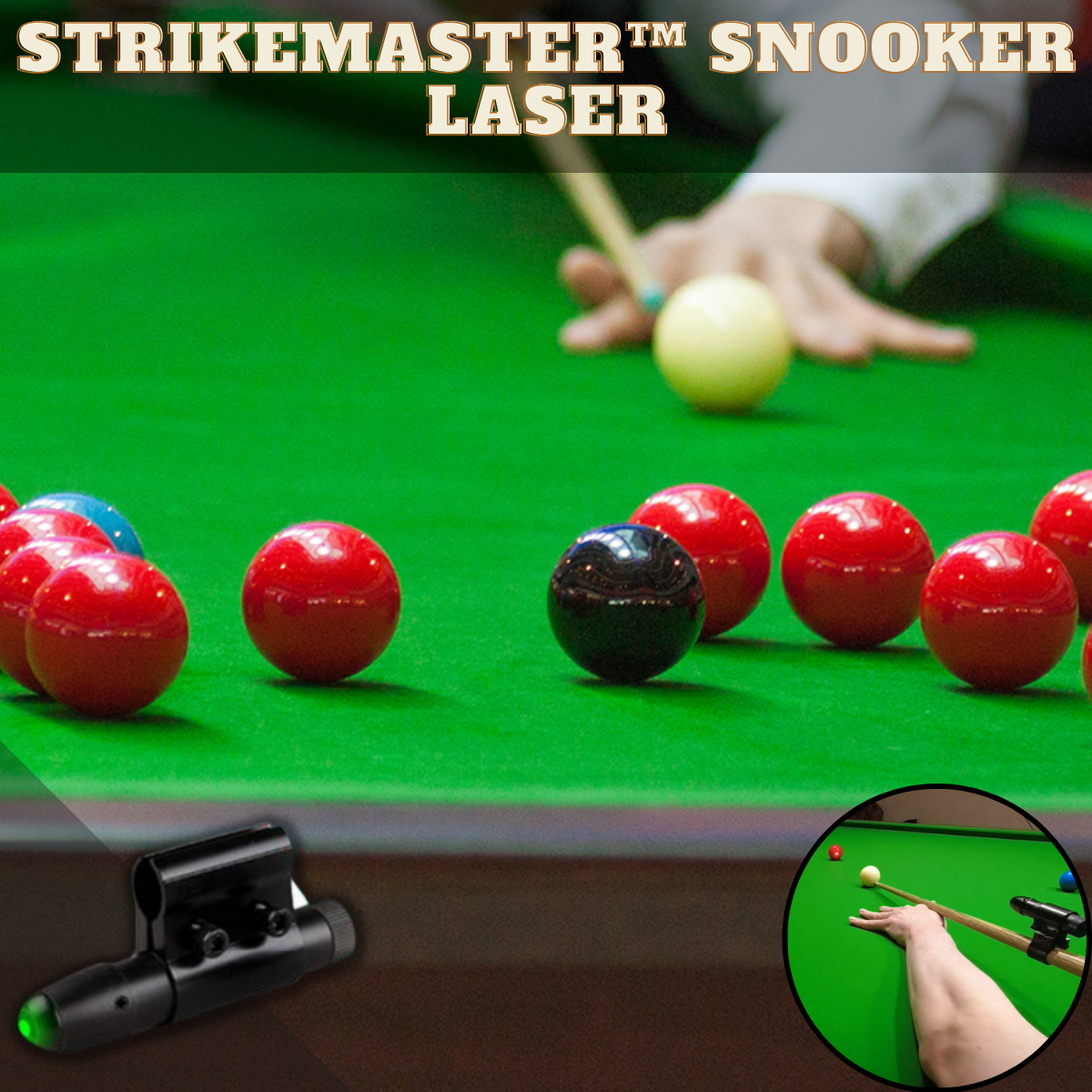 StrikeMaster™ Snooker Laser - thedealzninja