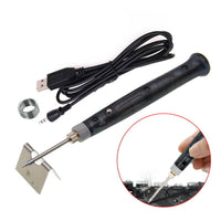 Thumbnail for USB Charging Electric Soldering Iron Kit - thedealzninja