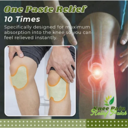 Knee Pain Relief Patch (12 Pcs) - thedealzninja