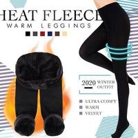 Thumbnail for Heat Fleece Warm Leggings - thedealzninja