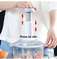 Thumbnail for Manual Food Push Chopper For Vegetables & Meat