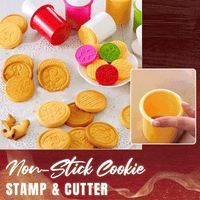 Thumbnail for Non-Stick Cookie Stamp Set - thedealzninja