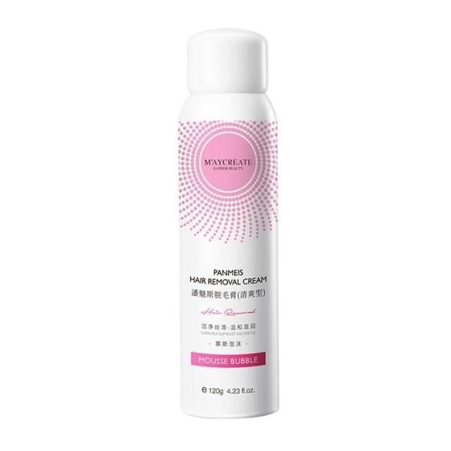 NATURAL & PAINLESS HAIR REMOVER MOUSSE SPRAY - thedealzninja