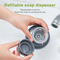 Thumbnail for Soap Dispensing Palm Brush