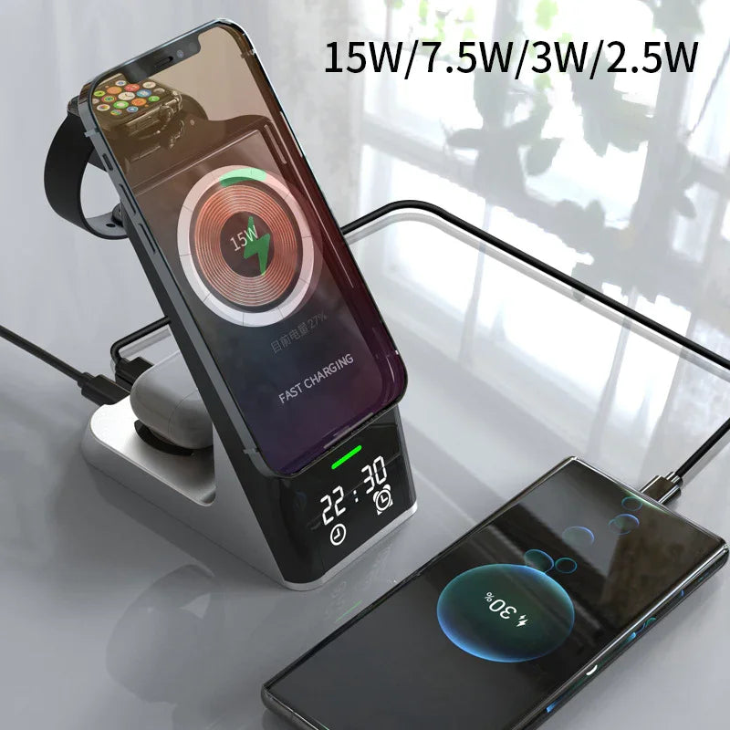 Six In One Multi-Function Mobile Phone Wireless Charging - thedealzninja