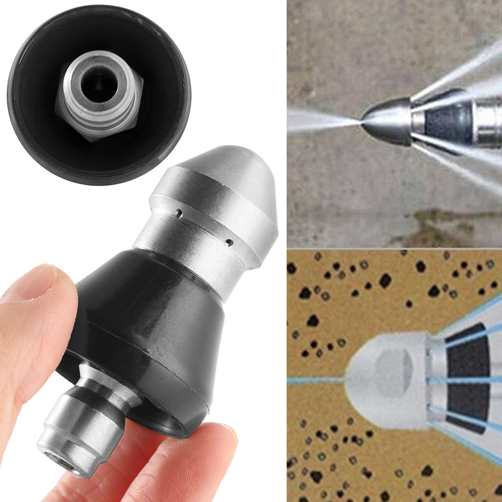 High-Pressure Sewer Cleaning Nozzle - thedealzninja