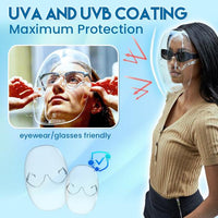 Thumbnail for Crystal Transparent Fashion Full Coverage Face Shield - thedealzninja