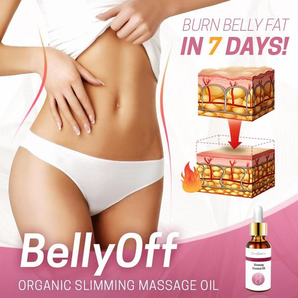 CurvyBeauty Belly Slimming Massage Oil - thedealzninja