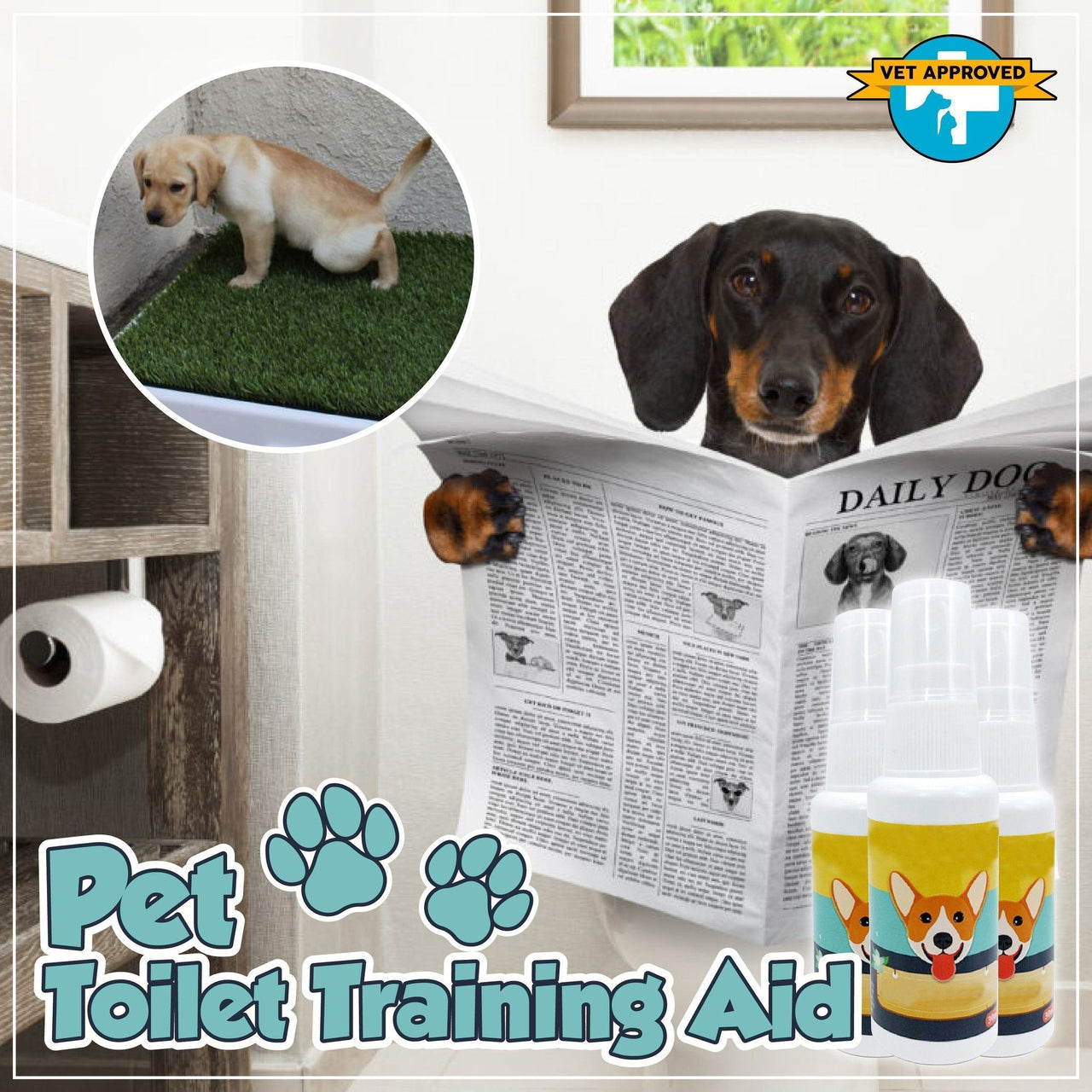 Pet Potty Training Aid - thedealzninja