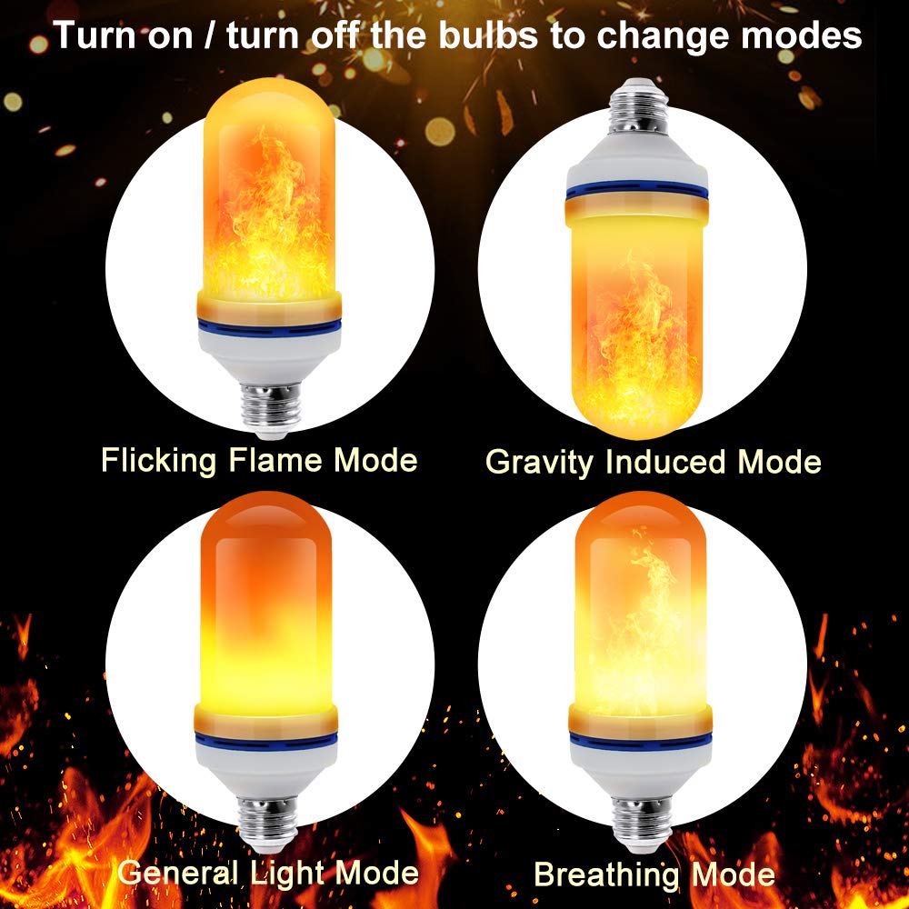LED Flame Effect Bulb - thedealzninja