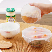 Thumbnail for Stretch and Fresh Reusable Silicone Food Savers - thedealzninja