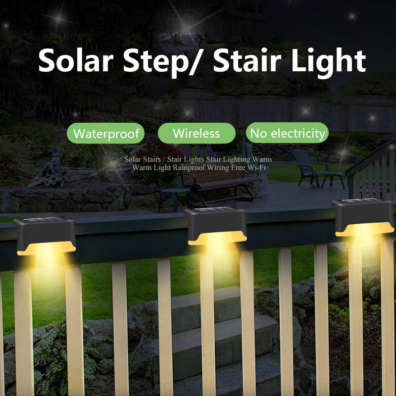 Solar Powered Fence & Decking Lights - thedealzninja