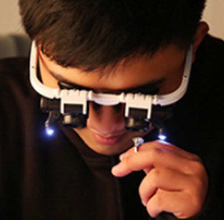 LED Glasses Magnifier - thedealzninja