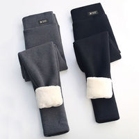 Thumbnail for Winter Warm High-waist Leggings - thedealzninja