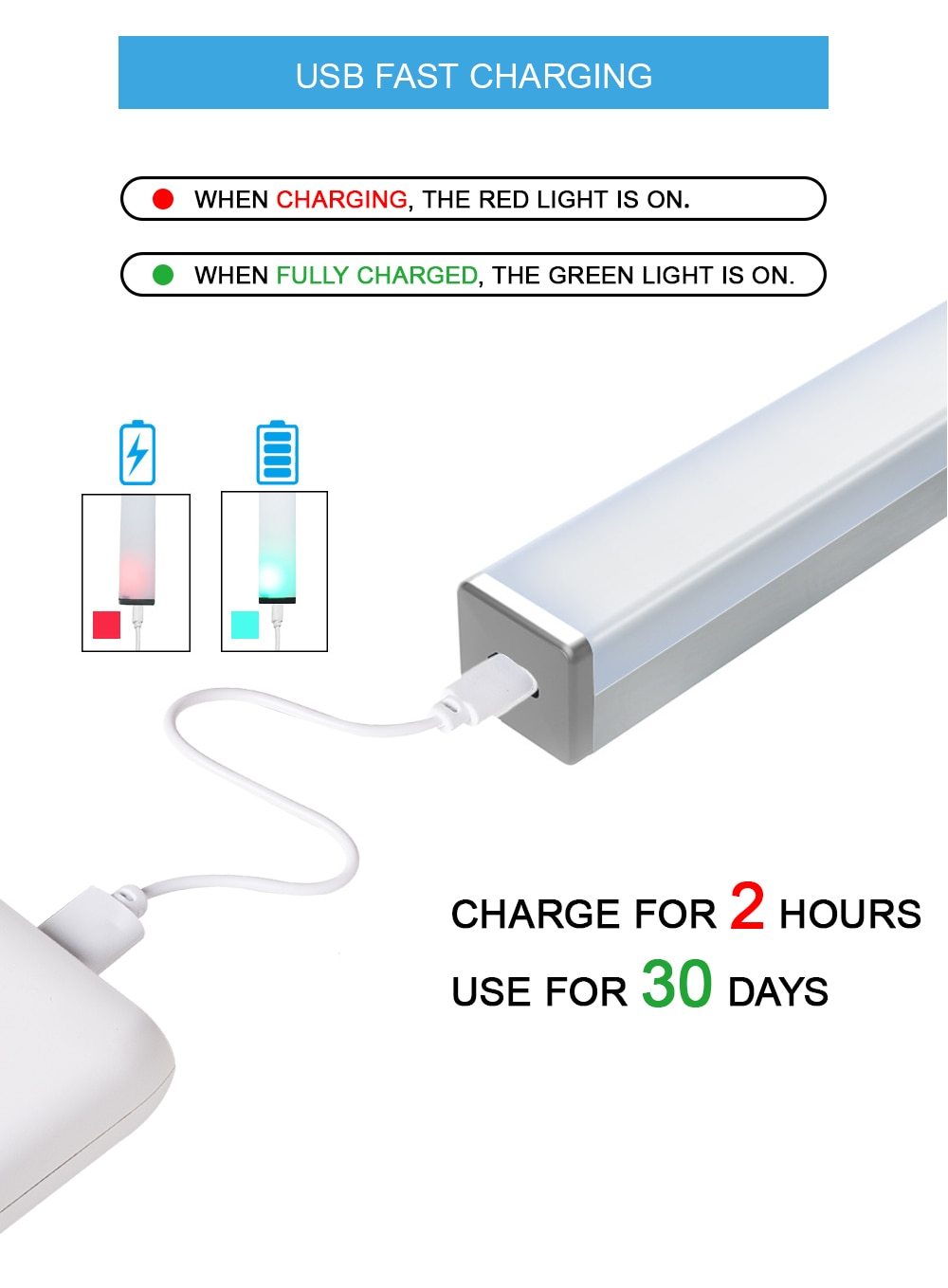 Motion180™ - USB Rechargeable Motion LED Light – thedealzninja