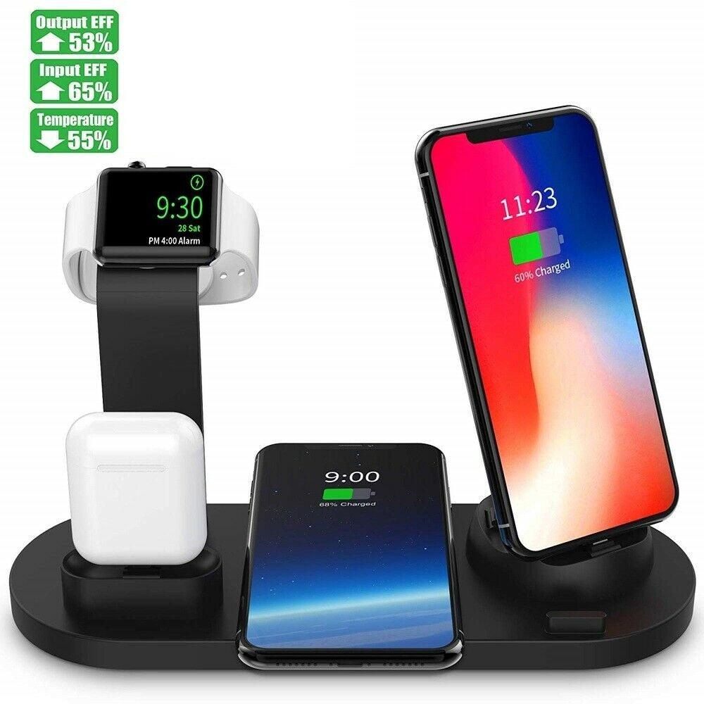 4-in-1 Wireless Charging Dock Station - thedealzninja