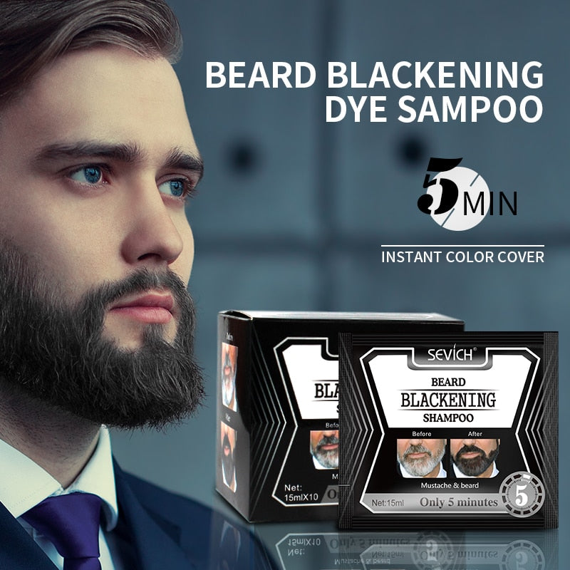 Beard Blackening Shampoo - thedealzninja