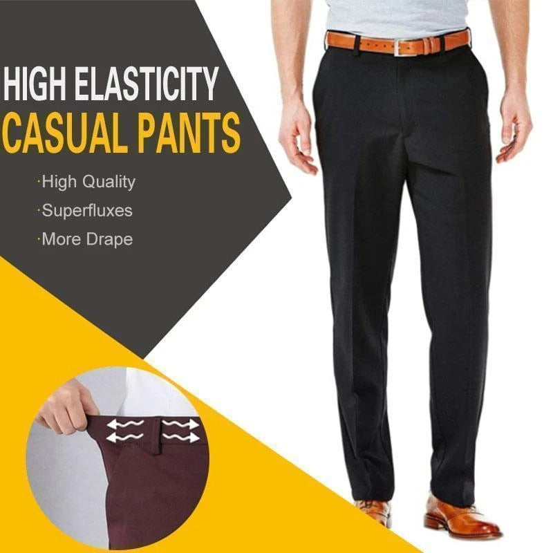 High Stretch Men's Classic Pants - thedealzninja