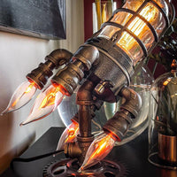 Thumbnail for Steampunk Rocket Lamp - thedealzninja