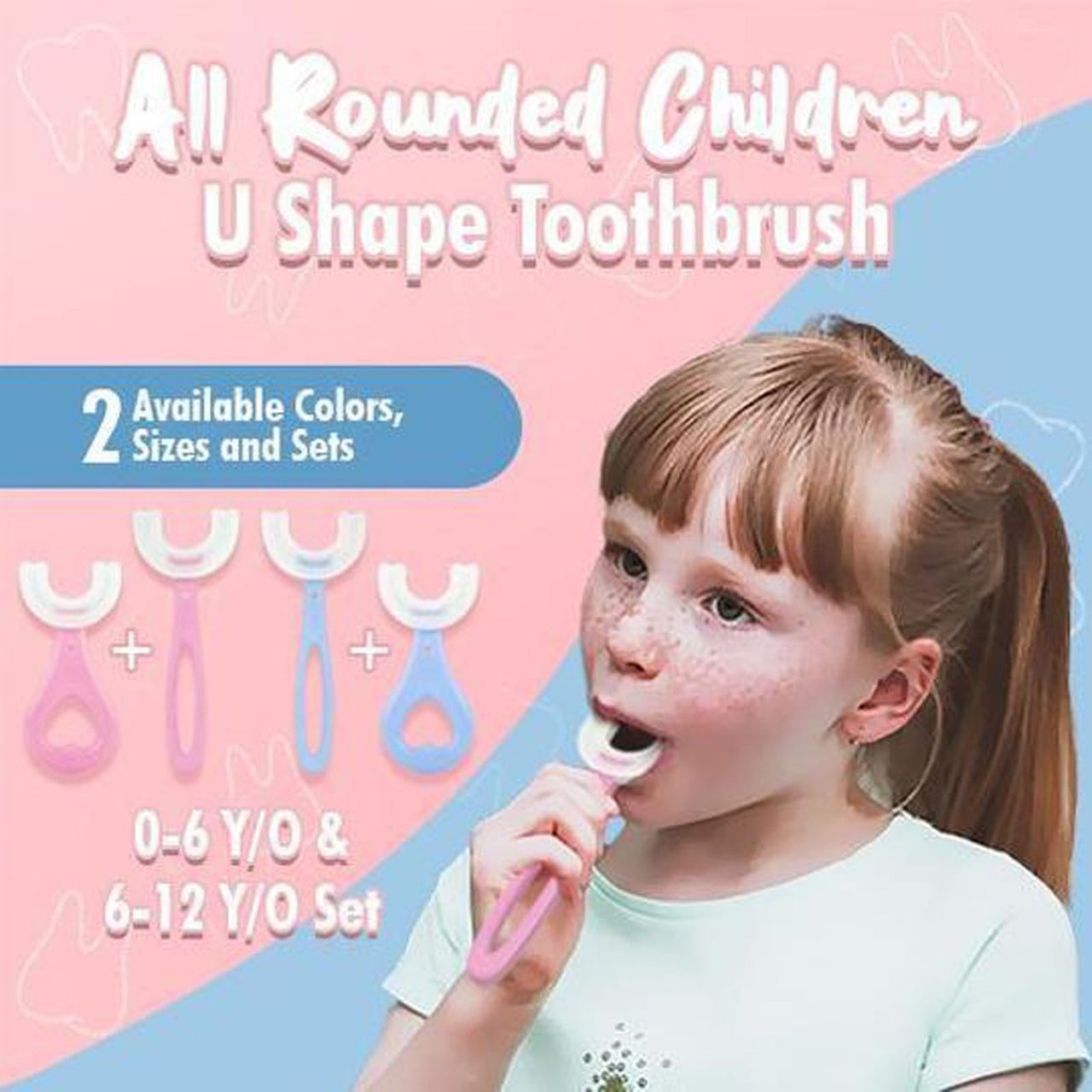 All Rounded Children U Shape Tooth Brush - thedealzninja