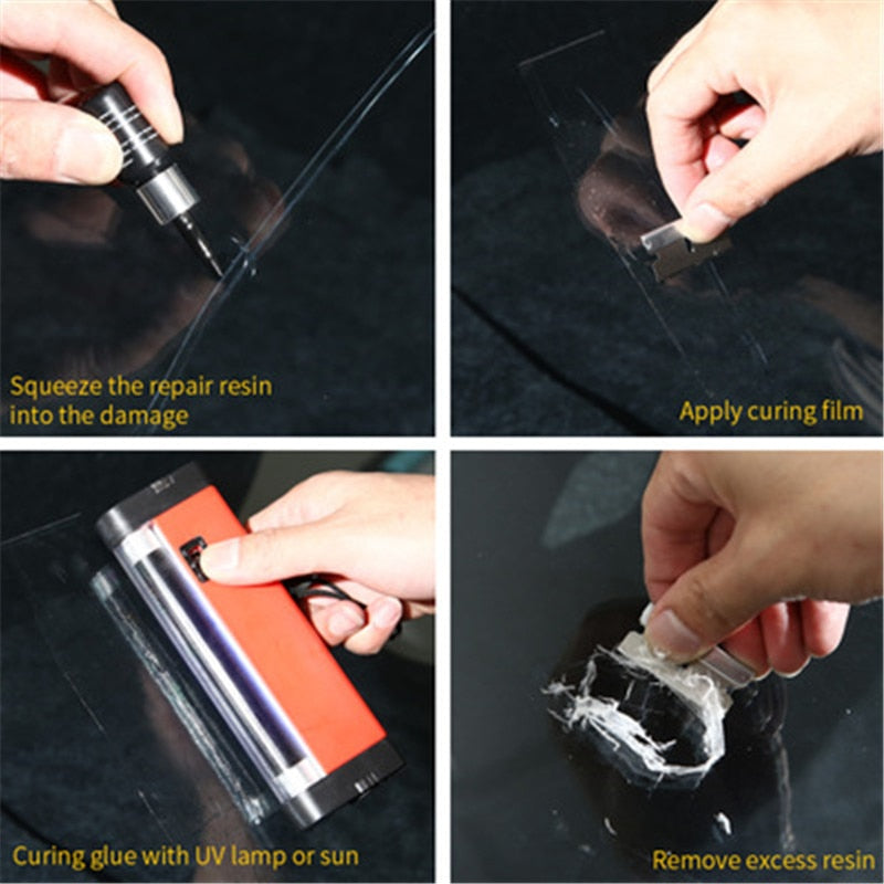 Automotive Glass Nano Repair Fluid - thedealzninja