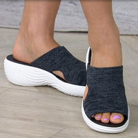 Thumbnail for Comfy Stretch Sandals - thedealzninja