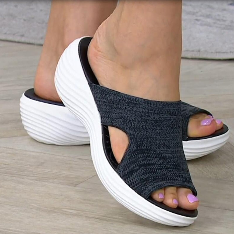 Comfy Stretch Sandals - thedealzninja