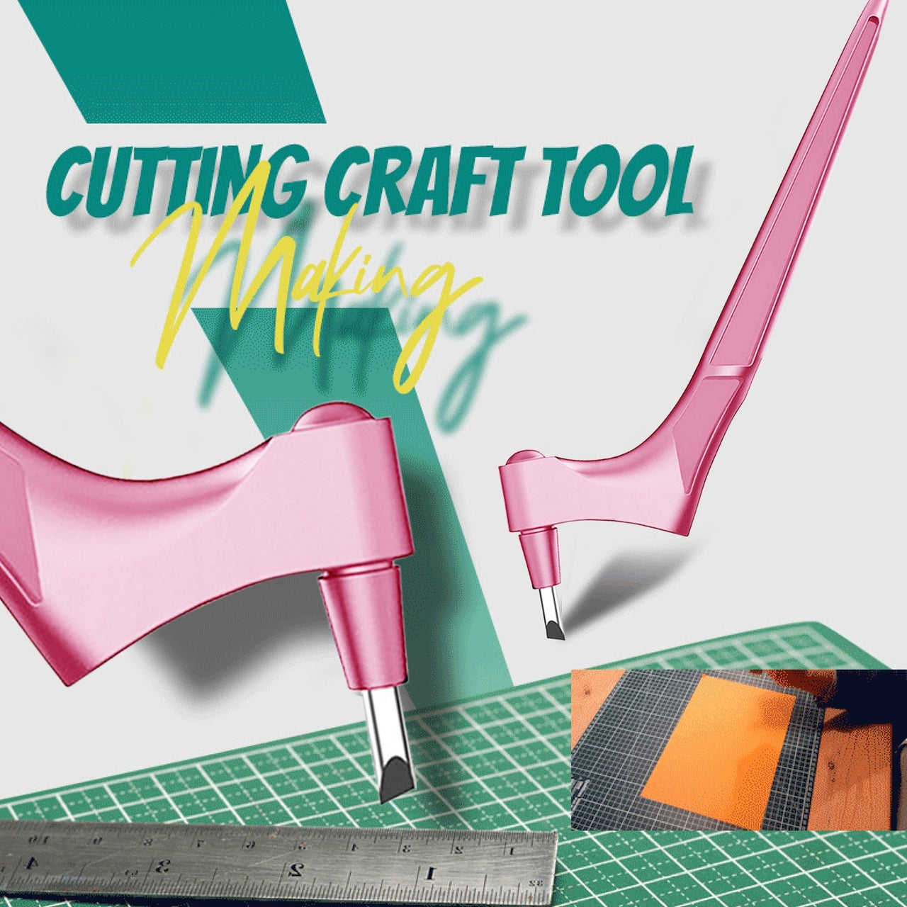 Rotating Blade Cutting Craft Tool - thedealzninja