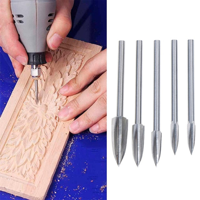 Wood Carving Drill Bit(5 PCS) - thedealzninja