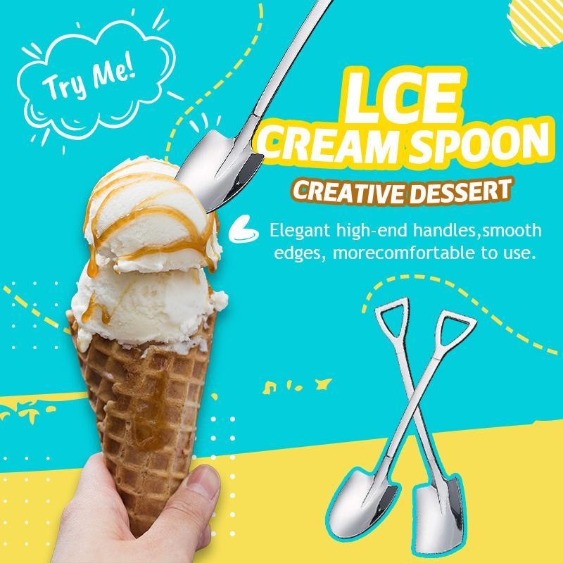 Creative Dessert Ice Cream Spoon - thedealzninja