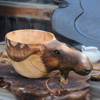 Thumbnail for Kuksa Hand Carved Wooden Mug - thedealzninja