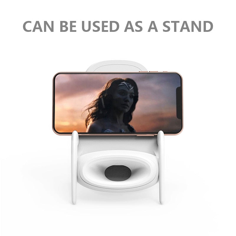 PORTABLE MINI CHAIR WIRELESS CHARGER SUPPLY FOR ALL PHONES - thedealzninja