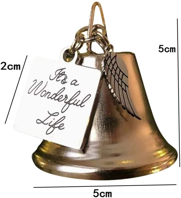 Christmas Ornaments Angle Wings Bell-Memorial Christmas Gift - thedealzninja