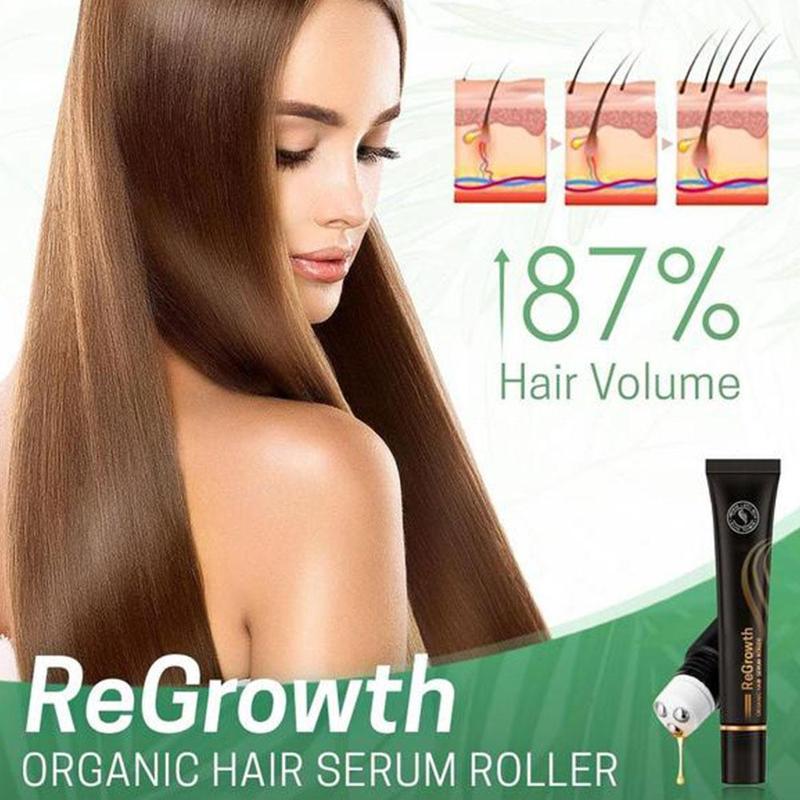 Regrowth Organic Hair Serum Roller - thedealzninja