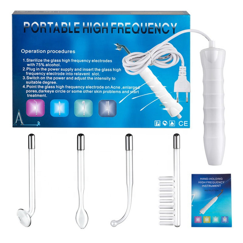 NuDerma High Frequency Skin Therapy Wand Machine - thedealzninja