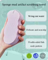 Thumbnail for Super Soft Exfoliating Bath Sponge - thedealzninja